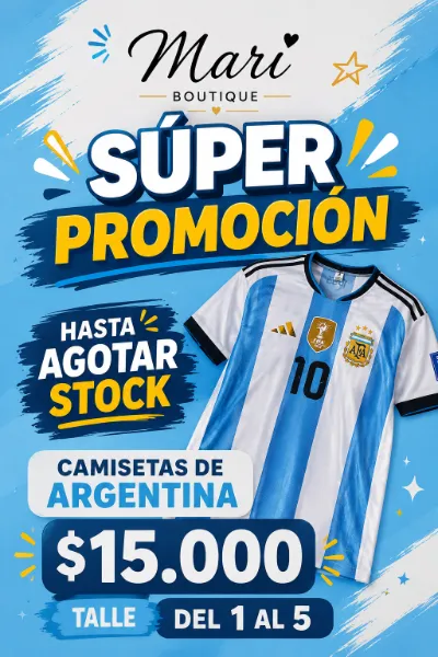 CAMISETAS ARGENTINA 🩵🤍🩵